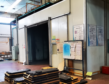 Sala de pulverización